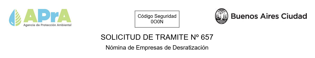 Solicitud APRA - Cumplimentando nueva normativa